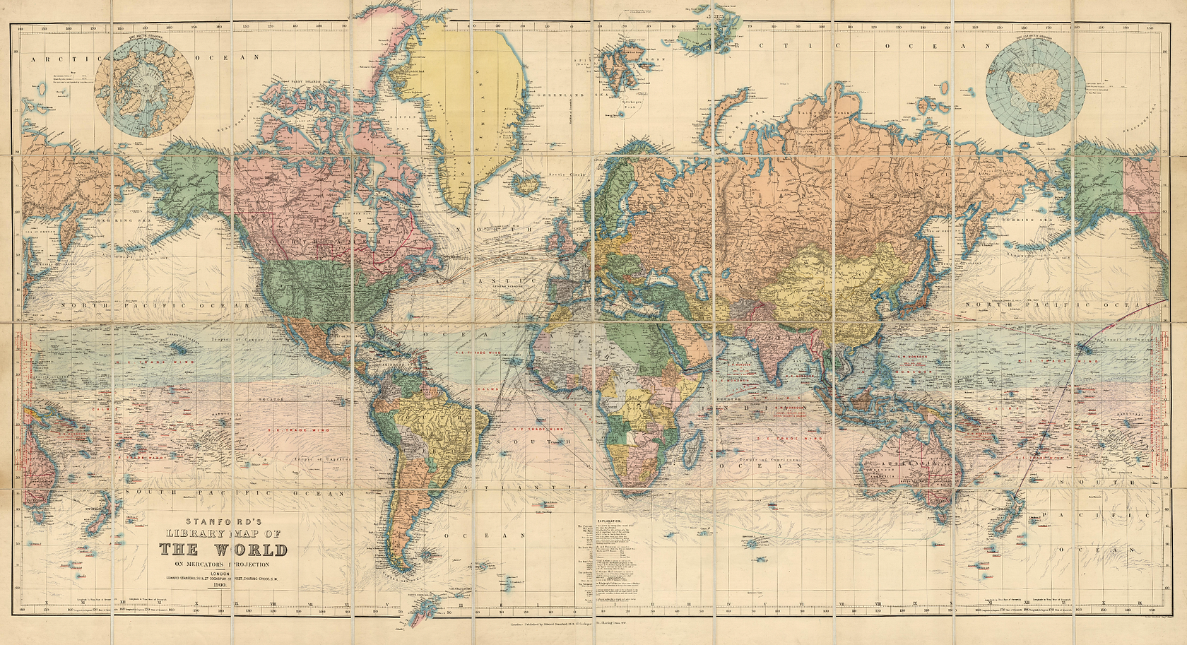 World Map - Mercator Projection - WorldAtlas